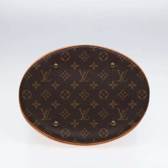 LOUIS VUITTON Monogram Bucket GM Shoulder Bag M42236 LV Auth 84528 - Picture 5 of 15